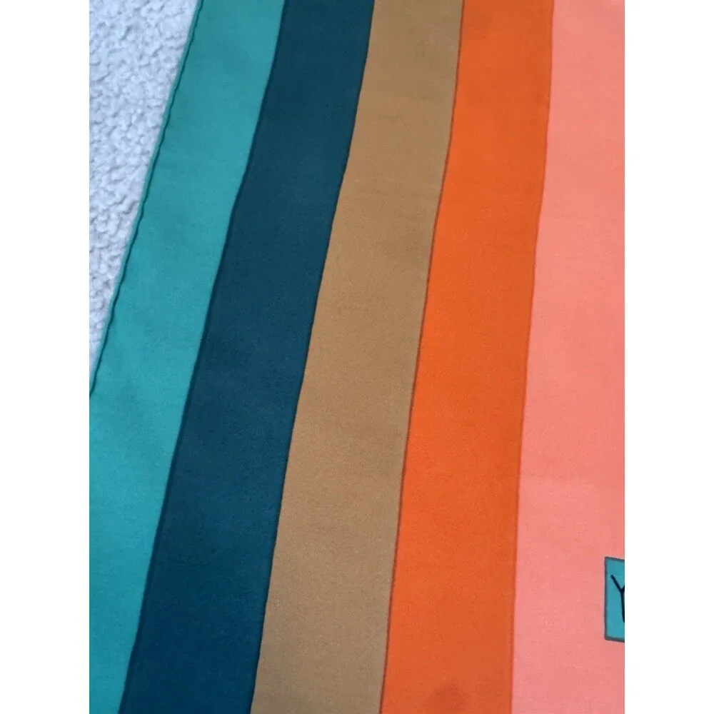 Saint Laurent orange concentric